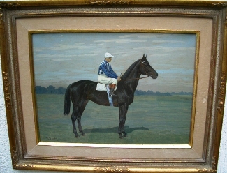 Bild Gemälde - Wilhelm Barth - Jockey 