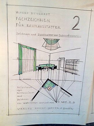 Fachbücher - Fachzeichnen für Raumausstatter Teil 2