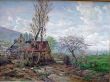 Bild Gemälde - Heinrich Hartung - Frühlingslandschaft