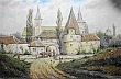 Bild Gemälde - Karl Luckhardt - Schwätzchen am Stadttor