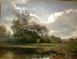 Bild Gemälde - Jules Rozier - Landschaft