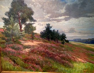 Bild Gemälde - Aurelka Schmidt-Federer - Hessische Landschaft
