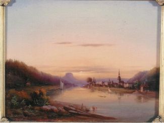 Bild Gemälde - Bad Schandau