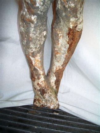Figuren - Jesusfigur aus Gusseisen