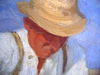 Bild Gemälde - Carl Bantzer - Feldarbeit