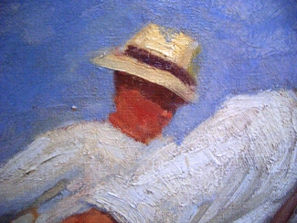 Bild Gemälde - Carl Bantzer - Feldarbeit