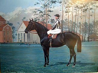 Bild Gemälde - Wilhelm Barth - Jockey 2 
