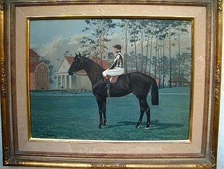 Bild Gemälde - Wilhelm Barth - Jockey 2 