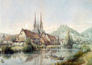 Bild Gemälde Peter Becker Marburg an der Lahn