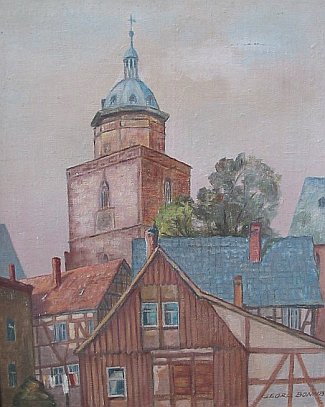 Bild Gemälde - Georg Bonn - Alsfeld