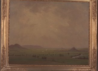 Bild Gemälde Karl Buchart Hessische Landschaft