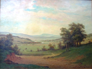 Bild Gemälde - Larl Buchart - Landetal