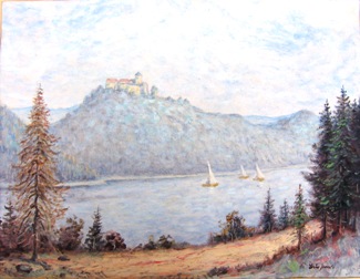 Bild Gemälde- Karl Buchart - Edersee