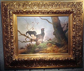 Bild Gemälde - Carl Friedrich Deiker - Birkhahn