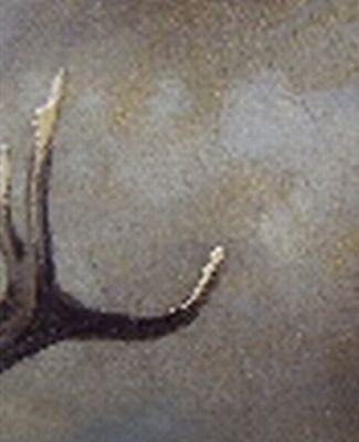 Bild Gemälde - Carl-Friedrich Deiker - Röhrender Hirsch