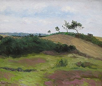 Bild Gemälde - Sophie Doerr - Hessische Landschaft