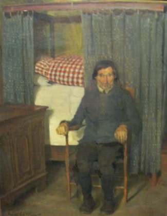 Bild Gemälde - Fritz Eichhorst - Bauer aus Röllshausen
