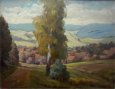 Bild Gemälde Faust Hessische Landschaft