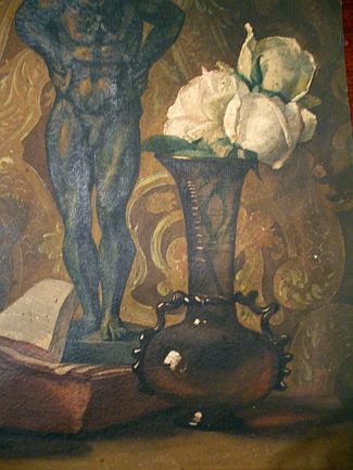 Bild Gemälde - Friedrich Fennel - Atelierstilleben