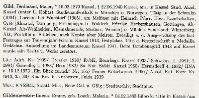 Bild Gemälde - Ferdinand Gild - Kassel Altmarkt 1911