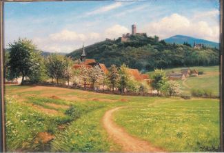 Bild Gemälde - Johannes Glückert - Königstein im Taunus