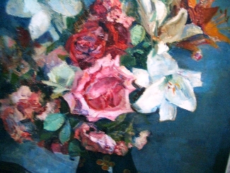 Bild Gemälde - Artur Grimm - Blumenstrauss