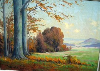 Bild Gemädel - Wilhelm Groll - Hessische Landschaft