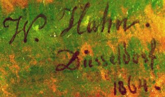 Bild Gemälde Wilhelm Hahn Heuernte in der Schwalm
