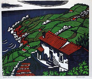 Bild Gemälde - Albert Heinzinger - Grosse Landschaft