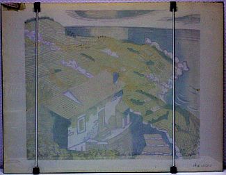 Bild Gemälde - Albert Heinzinger - Grosse Landschaft