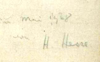 Bild Gemäde - Hermann Hesse - Lago Maggiore