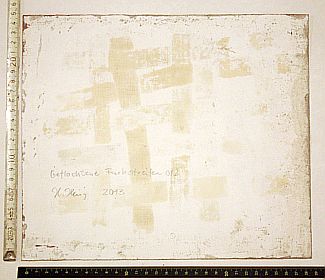Bild Gemälde - Heinz Heisig - Geflochtene Farbstreifen 012