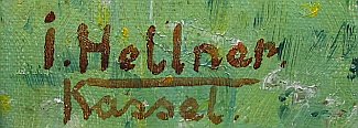 Bild Gemälde - Julius Hellner - Benterode