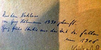 Bild Gemälde - Georg Höhmann - Schweizer Sensenschärfer
