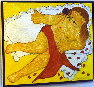 Bild Gemälde - Hanne Holze - Die Nackte