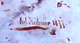Bild Gemälde - Prof Carl Wilhelm Hübner - Die Reisigsammler im Winter 1873