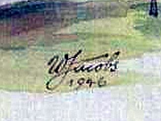 Bild Gemälde - W. Jacobs - Trutzhain