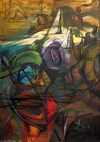 " Ego- Acryl auf Papier"