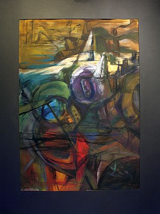 " Ego- Acryl auf Papier"