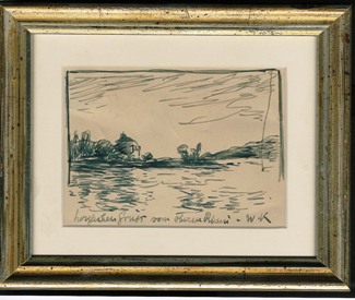 Bild Gemälde - Wilhelm Konrad Glück - Grußkarte
