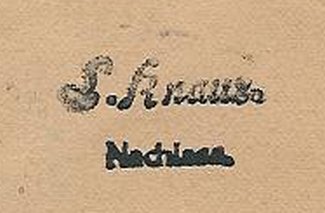 Bild Gemälde - Ludwig Knaus - Gartentor mit Hintergrund - Bleistiftzeichnung