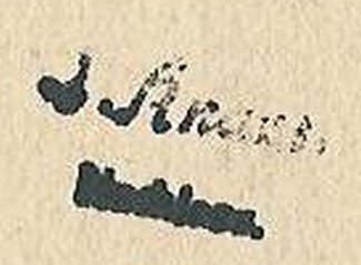 Bild Gemälde - Ludwig Knaus - Kleinkindstudie