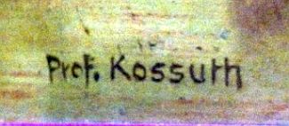 Bild Gemälde - Prof. Egon Joseph Kossuth
