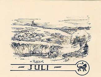 Bild Gemälde - Prof. Wilhelm - Kufittich - Kalender
