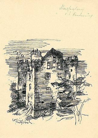 Bild Gemälde - Prof. Wilhelm Kufittich - Altes Schloss