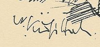 Bild Gemälde - Prof. Wilhelm Kufittich - Altes Schloss