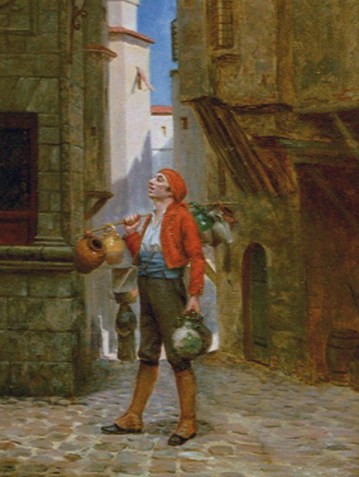 Bild Gemälde Emile Larcher