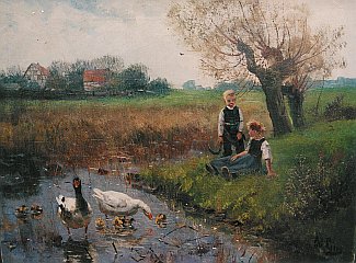 Bild Gemälde - Adolf Lins
