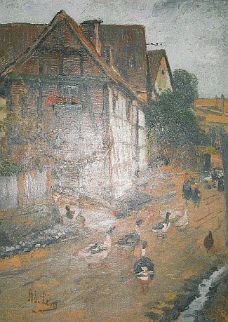 Bild Gemälde - Adolf Lins