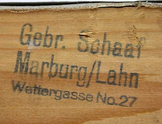 Bild Gemälde - Karl Lotze - Brunft auf der Schneise